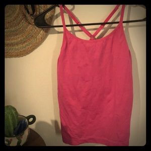 Pink tank top